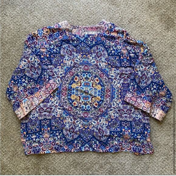 Anthropologie Kachel Jasmine Floral Kimono - Picture 5 of 7